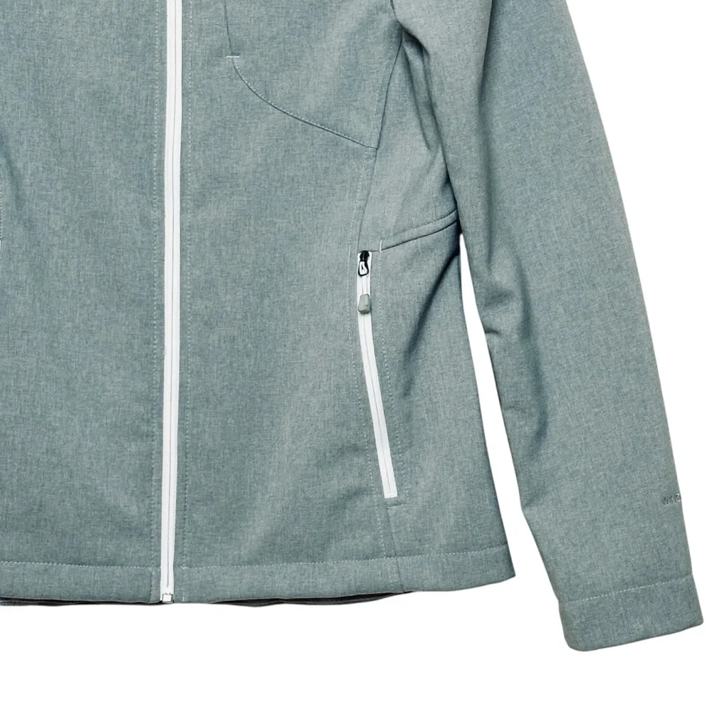 The North Face Apex Bionic Softshell Jacket Hiking Camping Gray SIZE M Women’s